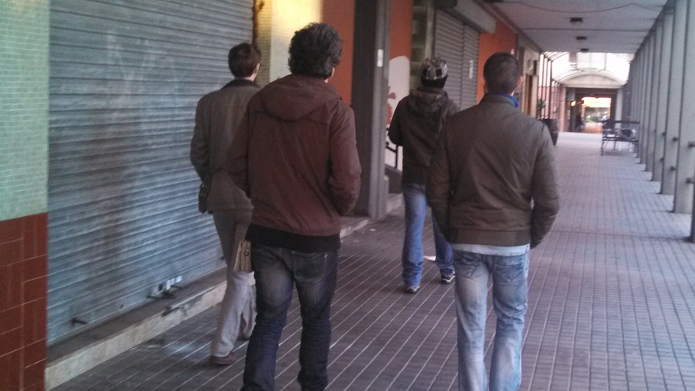 Hackers chillin� at A Coruña